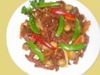 Tocino with Stir Fried Veggies