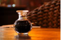 Soy Sauce on a restuarant table